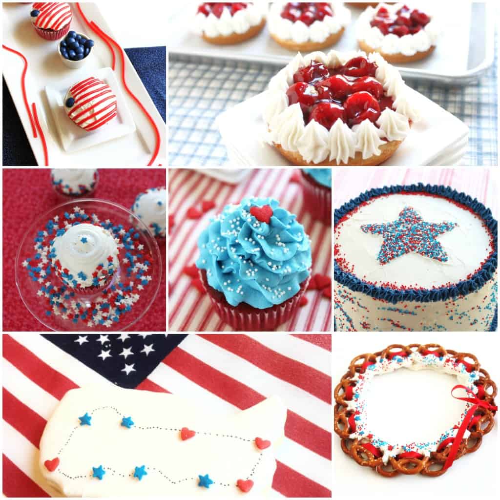 4th of July Treats, Red white and blue, Patriotic treats | Created by Diane