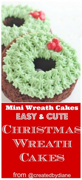Holiday Mini Wreath Cakes Recipe - Pillsbury Baking