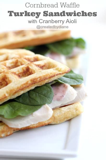 https://www.createdby-diane.com/wp-content/uploads/2014/11/Cornbread-Waffle-Turkey-Sandwiches-with-Cranberry-Aioli-@createdbydiane-perfect-for-thanksgiving-leftovers.jpg
