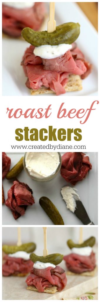Roast Beef Appetizers | Created by Diane
