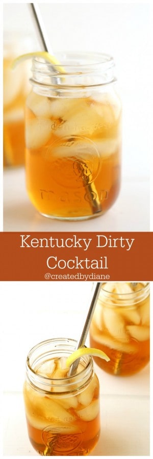Kentucky Dirty Cocktail | Created by Diane