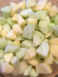 skillet apple crisp | Created by Diane
