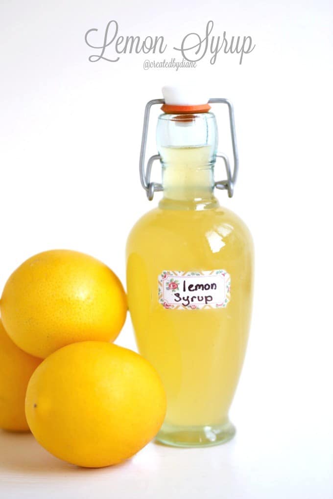 Lemon Syrup @createdbydiane