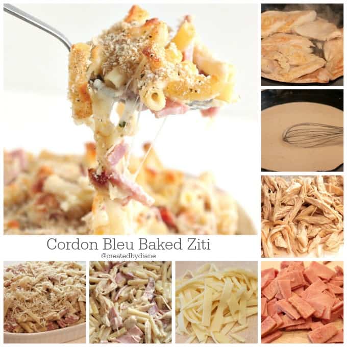 Cordon bleu Pasta | Created by Diane