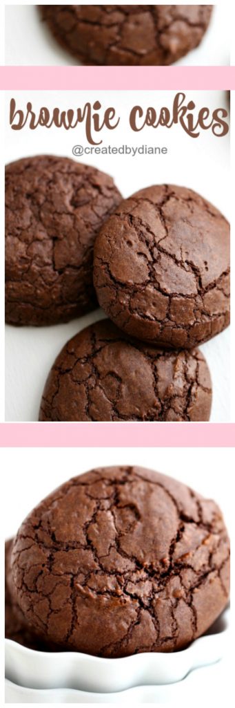 Brownie Cookie Recipe | Created by Diane