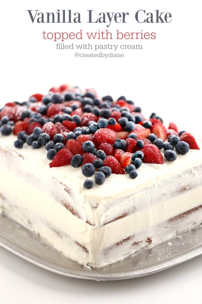 Summer layer cake - Recipes - delicious.com.au