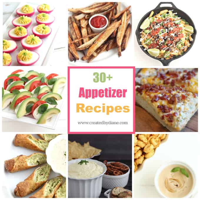 Easy Appetizer Recipes | Created by Diane