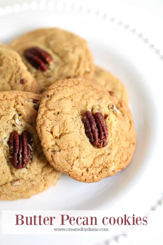 Butter Pecan Cookies | Created by Diane