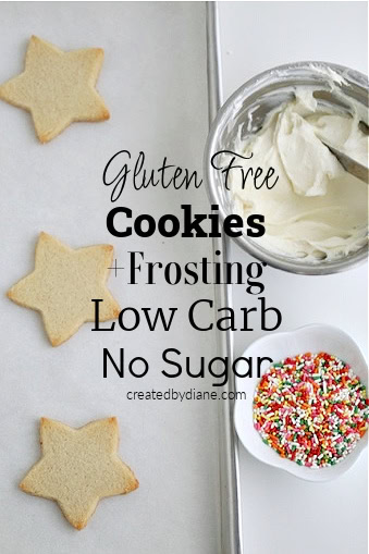 gluten free cut out cookies low carb createdbydiane.com