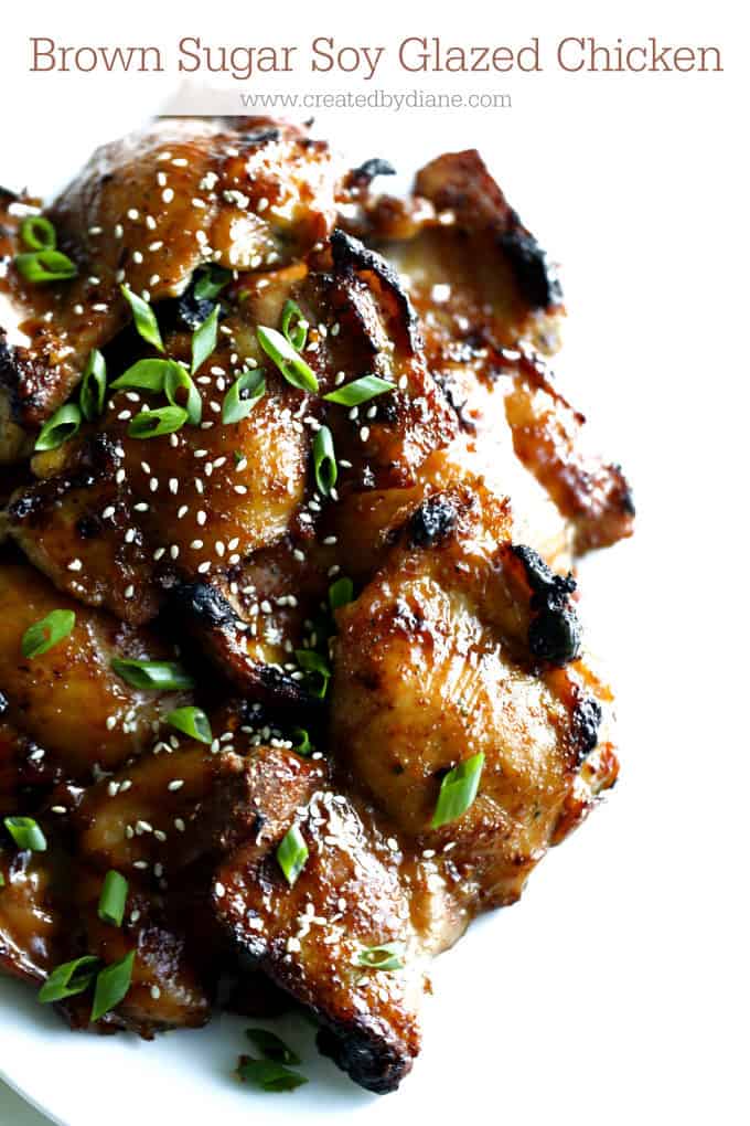 Brown Sugar Soy Glazed Chicken