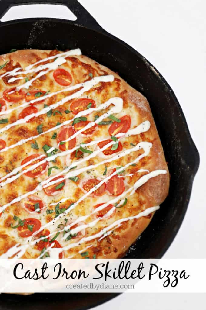 Cast-Iron Skillet Pizza Recipe