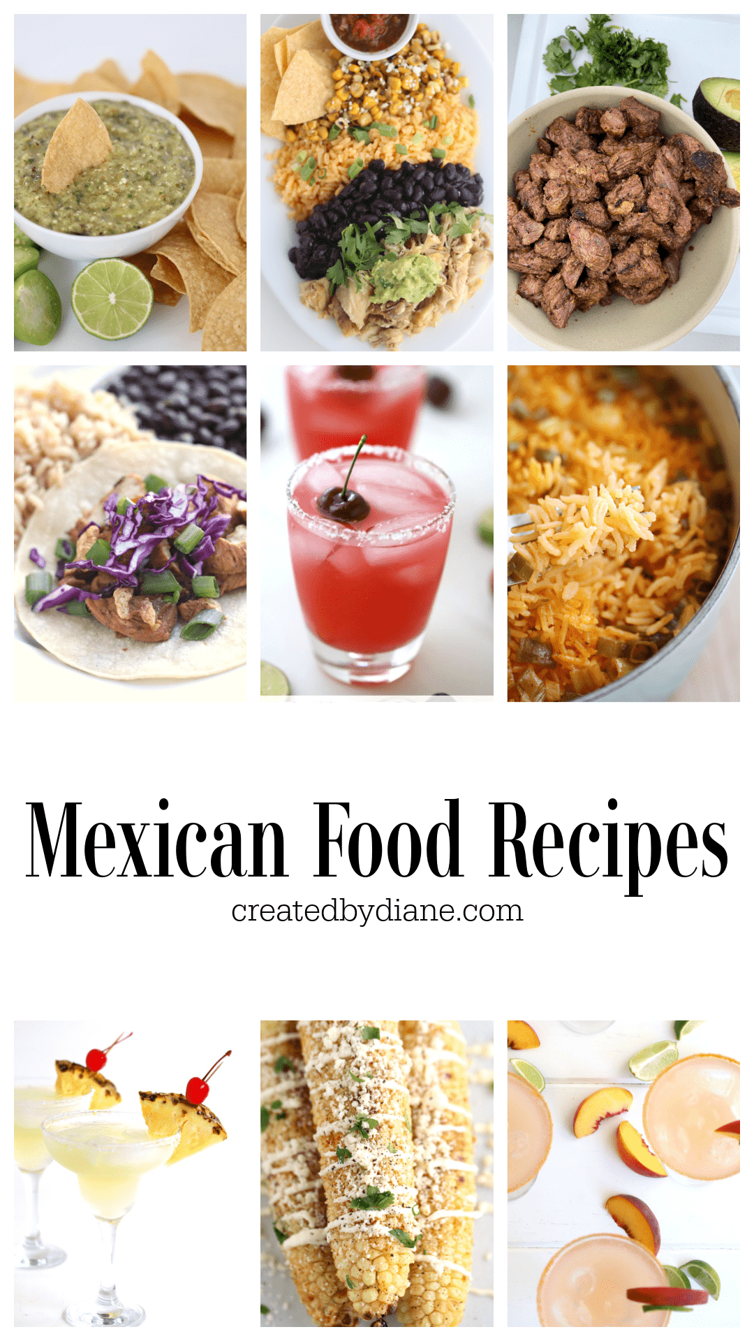 Mexican Recipes | Created by Diane