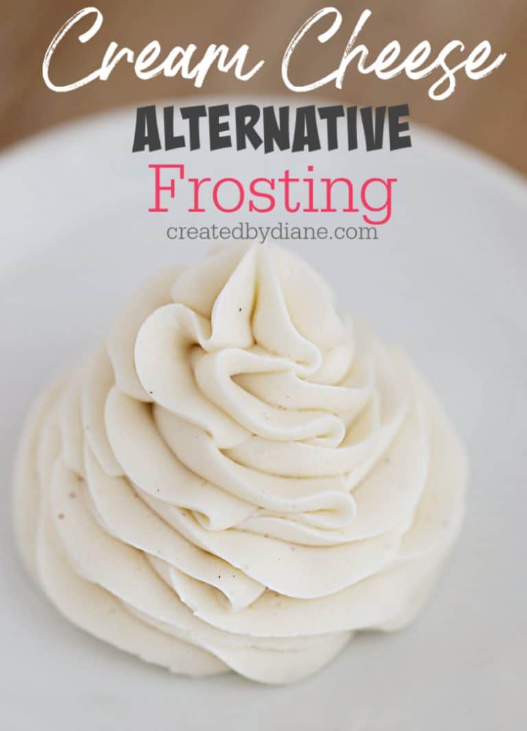 Alternative Cream Cheese Frosting | Created by Diane