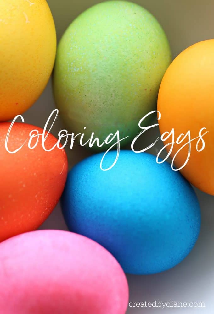 Coloring Eggs Created By Diane