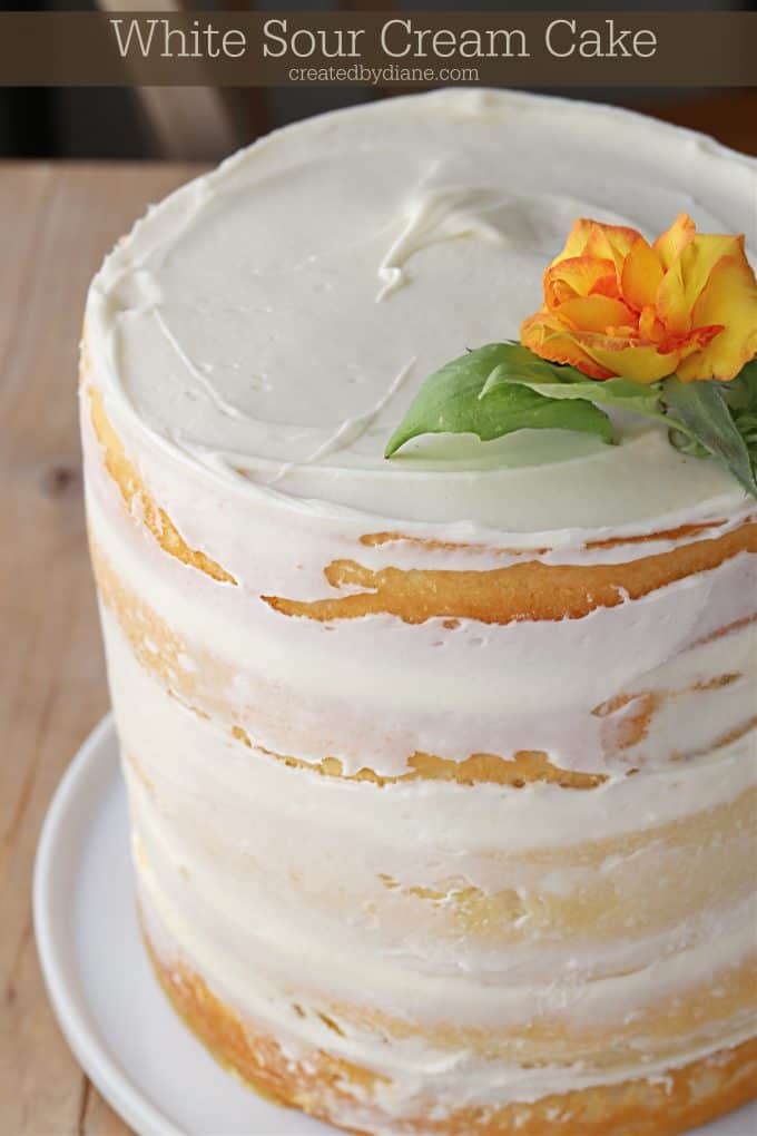 How to make the BEST white cake with buttercream frosting