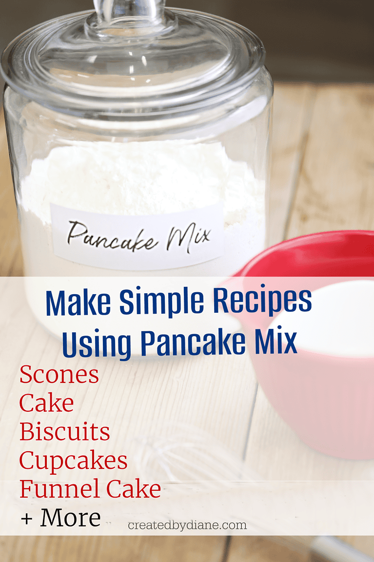 making simple recipes using pancake mix createdbydiane.com