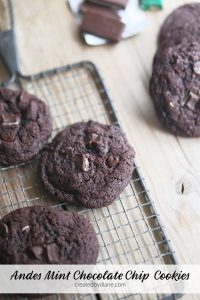 andes mint chocolate chip cookies createdbydiane.com