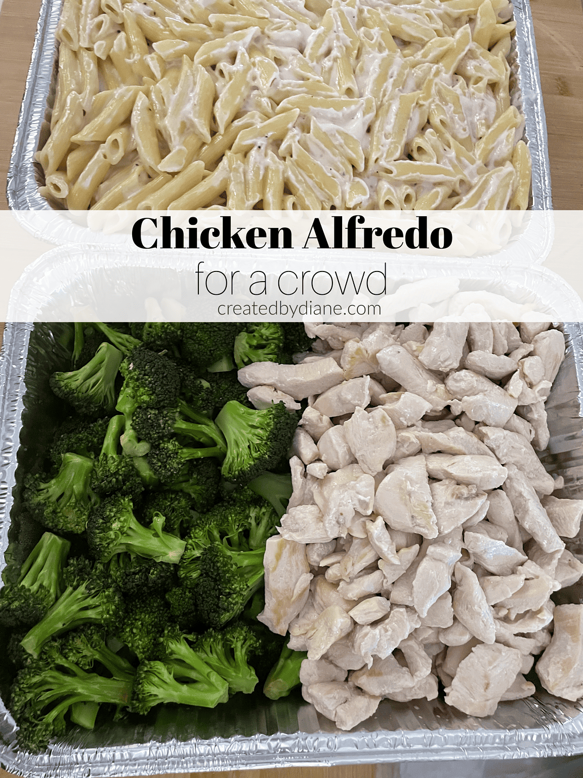 Chicken Alfredo Created by Diane