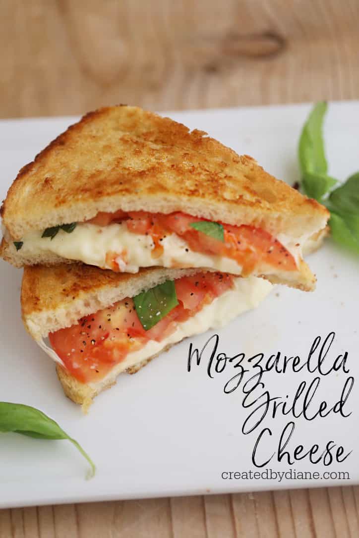 Mozzarella Grilled Cheese