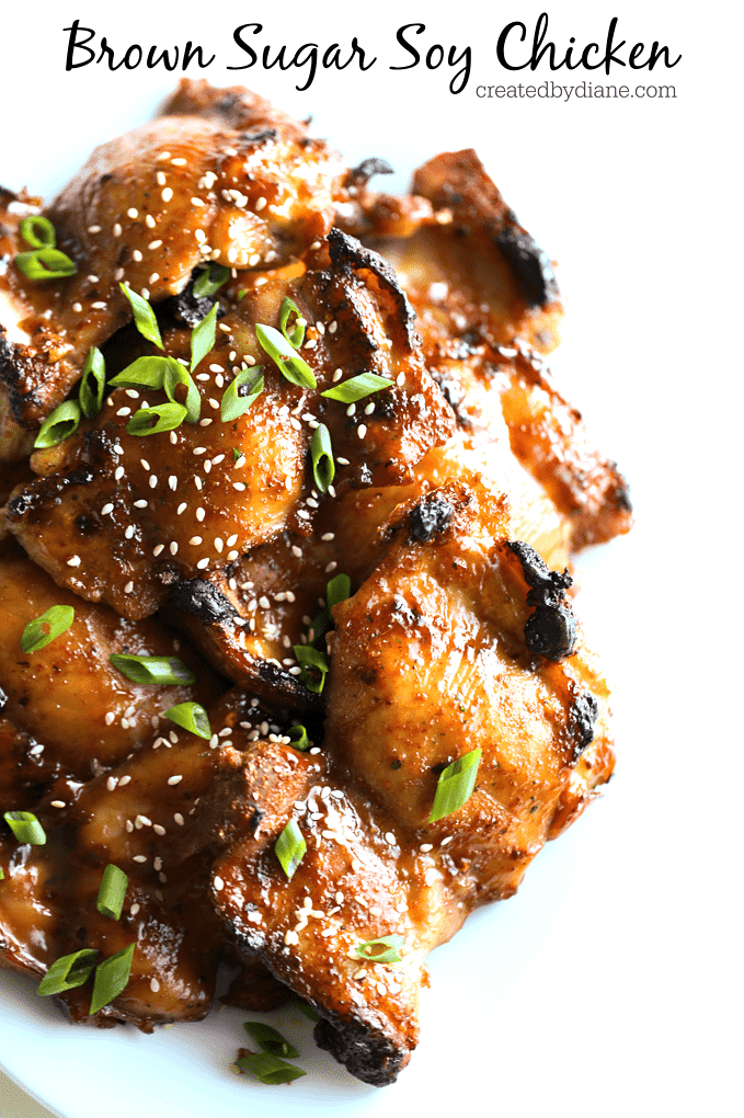 brown sugar soy chicken