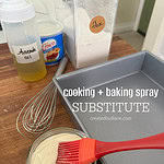 COOKING SPRAY SUBSTITUTE BAKING SPRAY SUBSTITUTE PAN RELEASE RECIPE CREATEDBYDIANE.COM