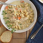 chicken alfredo soup recipe from createdbydiane.com