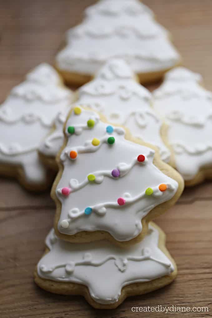 Italian cut out cookies with royal icing from createdbydiane.com