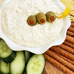 green olive dip at createdbydiane